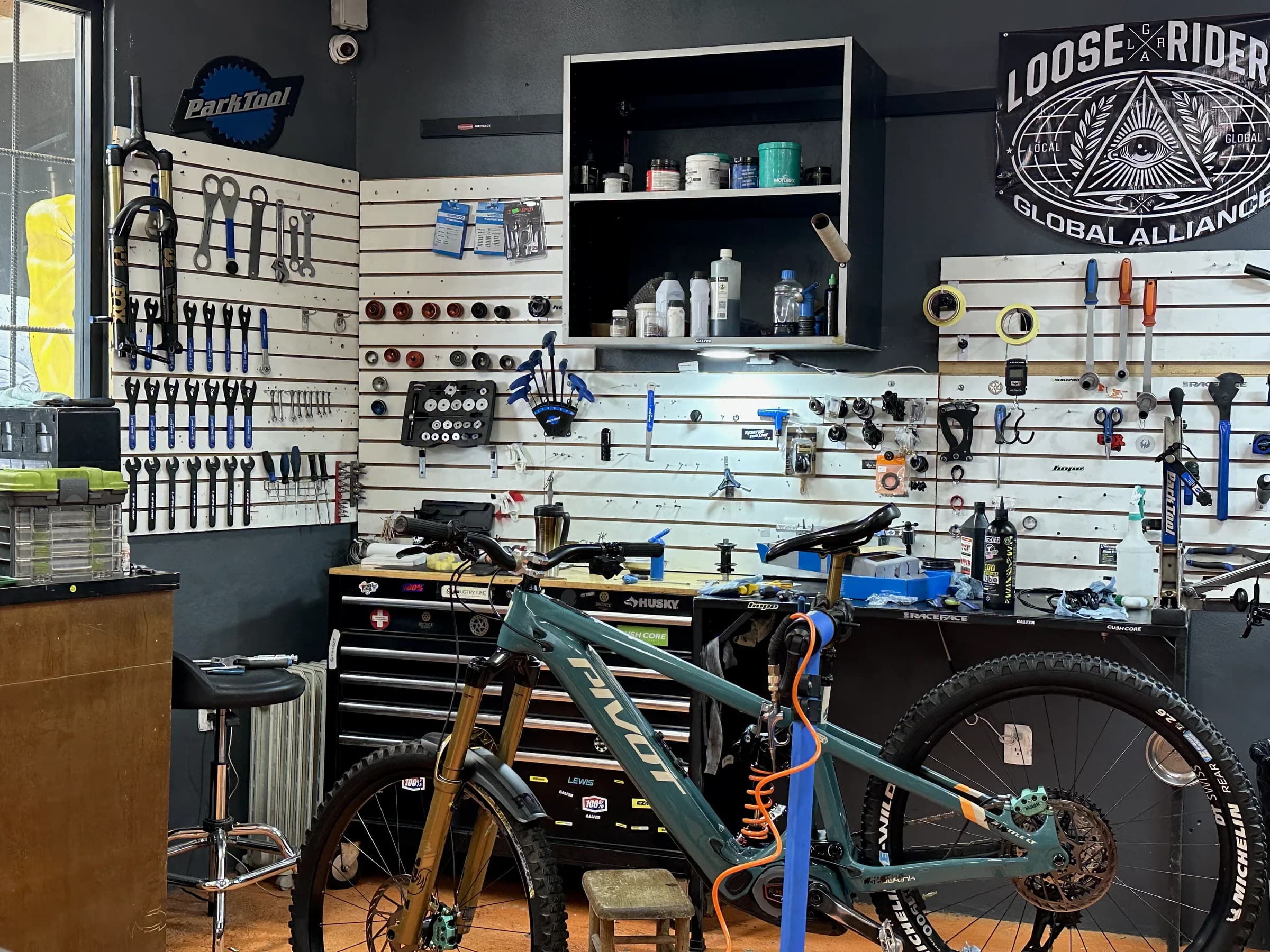 Taller Bronce: servicio express a una bicicleta de montaña